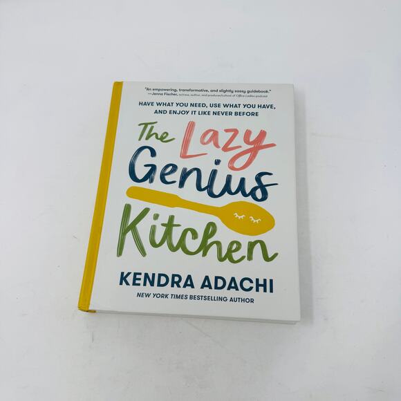 The Lazy Genius Kitchen Hardcover Book By Kendra Adachi - Picture 1 of 5